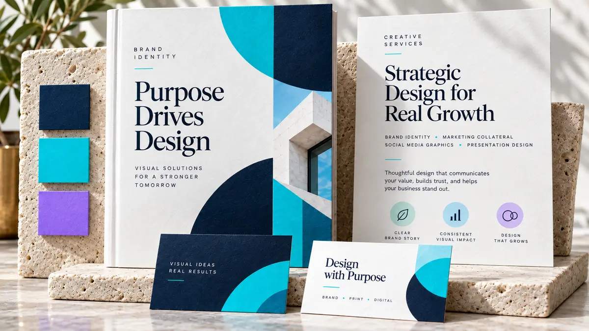 Canva graphic design workspace for branded marketing materials